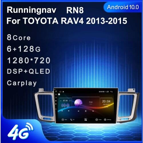10.1” 4G LTE Android 10.1 For TOYOTA RAV4 2013 2014 2015 Multimedia Stereo Car DVD Player Navigation GPS Radio