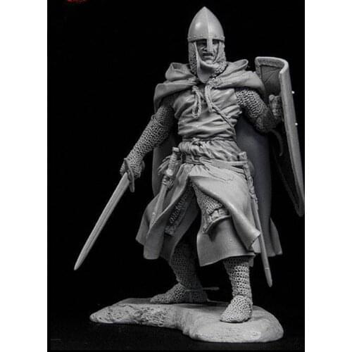 1:24 Resin Figure Model Kit Unassambled Unpainted G459 crusader