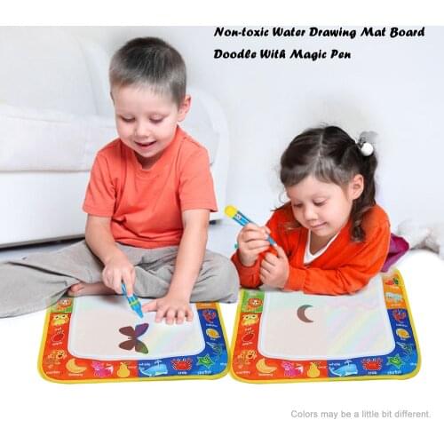 New Drawing Toys Water Drawing Mat 29 * 30 CM Board Painting and Writing Doodle With Magic Pen Non-toxic Drawing Board for Kids