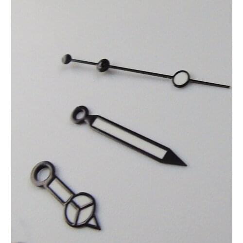 Steel Black Automatic Watch Hand fit NH35A NH36A 7S26 Movement Luminous