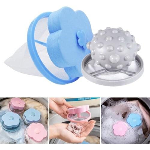 Hair Removal Catcher Filter Mesh Pouch Cleaning Balls Bag Dirty Fiber Collector Washing Machine Filter Laundry Balls