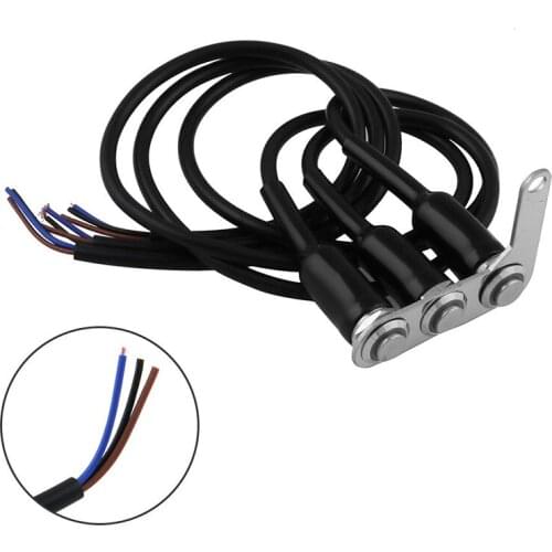 Motorcycle Switch ON-Off Headlight Fog Light Handlebar Adjustable Mount Waterproof 3 Switches Button DC12V
