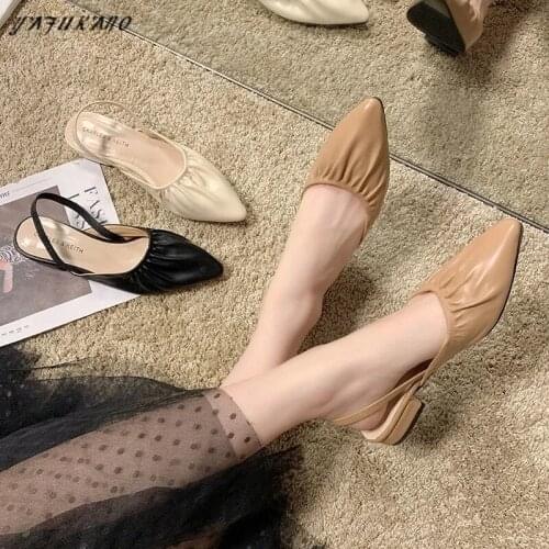 YAFUKANO Women's Shoes With A Strap