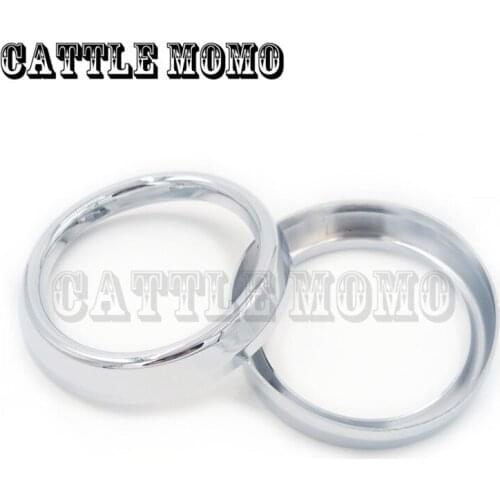 1 pair Motorcycle&Motorbike odometer cover For CB400 1992 1993 1994 Chrome odometer Ring cover