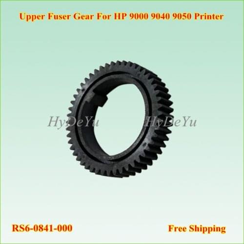 10pcs Wholesale Compatible New 49T RS6-0841-000 Upper Fuser Gear For HP 9000 9040 9050 Printer Spare Parts