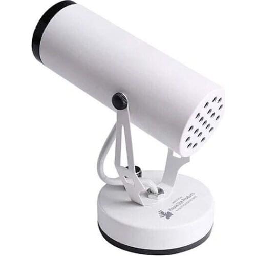 2020 New Creative Fashion LCD LED Projection Clock Electronic Wall Clock Display Calendar World Time with White Black Two Colors