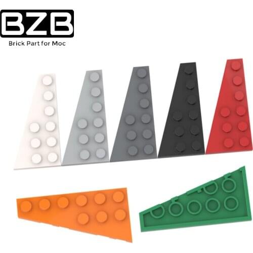 BZB MOC 54384 3x6 Wedge Board (Left) High-tech Building Block Model Kids Toys Boys DIY Educational Brick Parts Best Gifts