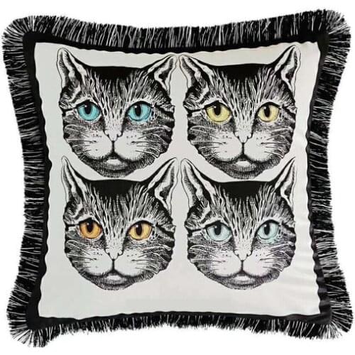 Horse Home Sofa Throw Pillow Case Colorful Classical Luxurious Animal Decorative Cushion Cover Home Decoration