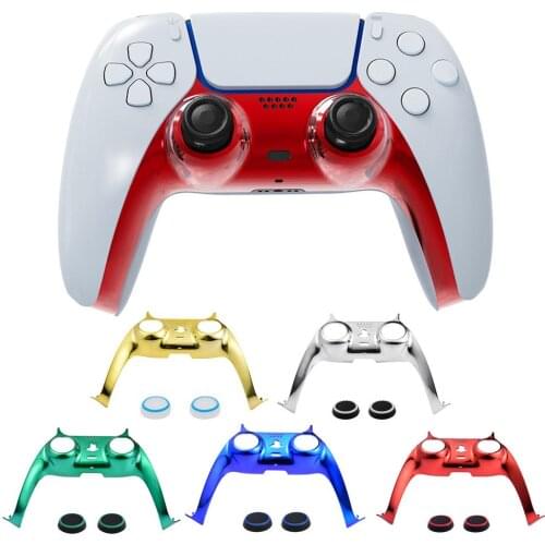 Decorative Strip For PS5 Controller Joystick Handle PC Decoration Strip For P5 Gamepad Controle Decorative Shell Cover