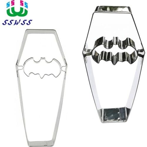 Picture In Picture,Originality Cake Decorating Tools,Small Bat The Coffin Cookie Baking Molds,Direct Selling