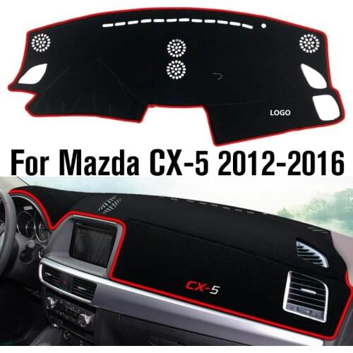 Car Dashboard Cover Mats Avoid Light Pads For Mazda CX-5 CX5 KE KF 2012-2016 2017-2020 Anti-UV Case Carpets Accessories