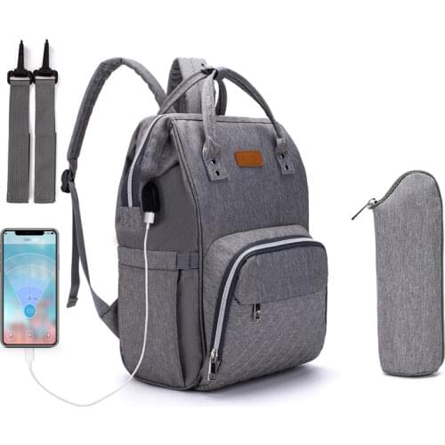 Lequeen Nappy Backpack Bag Mummy Large Capacity Bag Mom Baby Multi-function Waterproof Outdoor Travel Diaper Bags For Baby Care