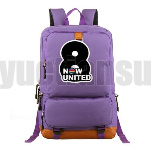 Fashion Laptop Bag Now United Backpack Now United - Better Album Waterproof Back Pack UN Team Schoolbag Men Laptop Women Travel