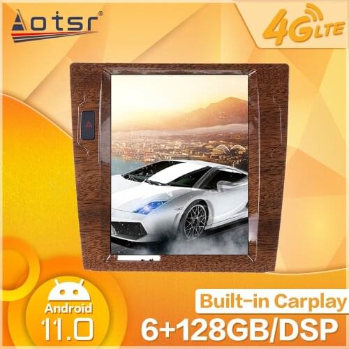 6+128G Android 11 Multimedia Car Radio Tape Recorder Stereo Player For VW Volkswagen Phaeton 2003 2004 - 2013 GPS Navi Head Unit