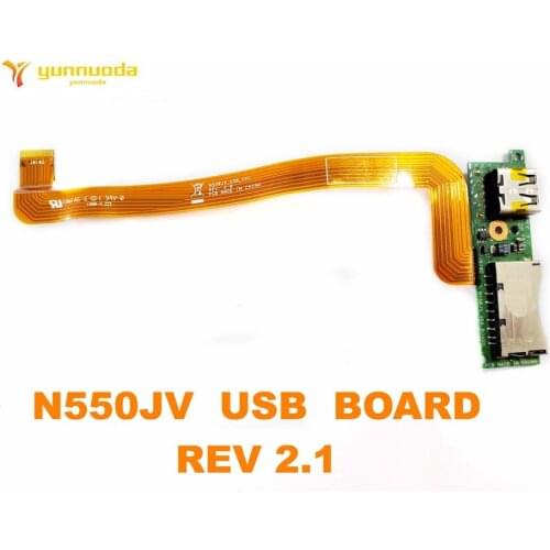 Original for ASUS N550JV USB board N550JV USB BOARD REV 2.1 tested good free shipping