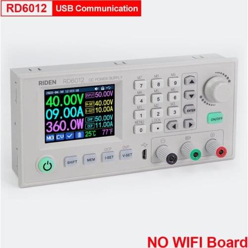720W DC - DC Voltage Current Step-down Power Supply Module RD6012 RD6012W USB WiFi Buck Voltage converter voltmeter 60V 12A