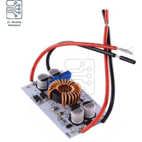 500W 10A Step Up Power Board 8.5V-48V To 10-50V Adjustable Boost Converter Constant Voltage Regulator Current Drive Module