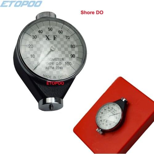 Shore OO DO 00 Hardness Tester Rubber Hardness Tester To Measure Special Soft Rubber