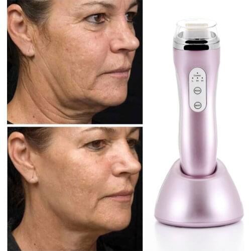Radio Frequency RF Face Wrinkle Removal Anti-aging Skin Tightening Facial Massage Rechargable Body Slimming lose weight device