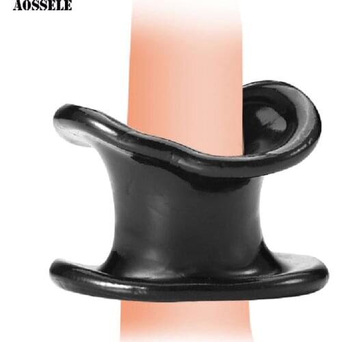 Silicone Triple Lock Sperm Ring Penis Ring Cock Ring Delay Ejaculation Penis Enlargement Sex Toy for Men Male Cock Cage Chastity