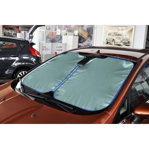 2021 New 140x80CM Universal UV Protection Shield Front Rear Car Window Sunshade Visor Windshield Cover Auto Anti Snow Ice Solar