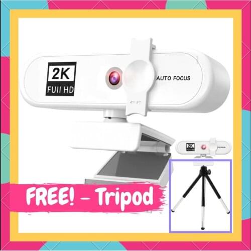 2K Conference PC Laptop Webcam USB Web Camera Laptop Desktop For Office Meeting Home With Mic HD Web Cam For Youtube Video