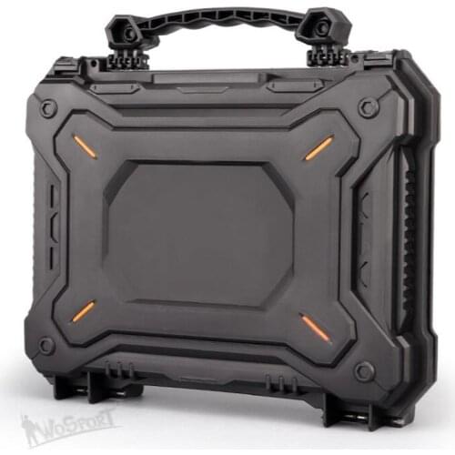 Waterproof Tactical Gun Pistol Case Hunting Safety Case with Foam Padded Dustproof Airsoft Hard Shell Pistol Box