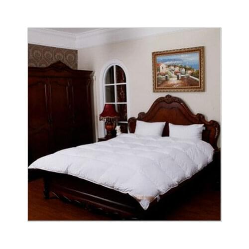High Quality Square Grid--Duck Down Quilt Doona Comforter Blanket Queen 210X210cm 400GSM