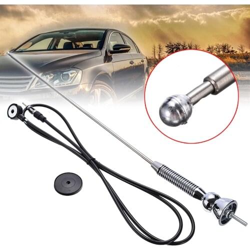 1pc 134cm Universal Car Roof For Fender Booster Antenna FM AM Signal Booster Amplifier Radio Aerial Extended Accessories