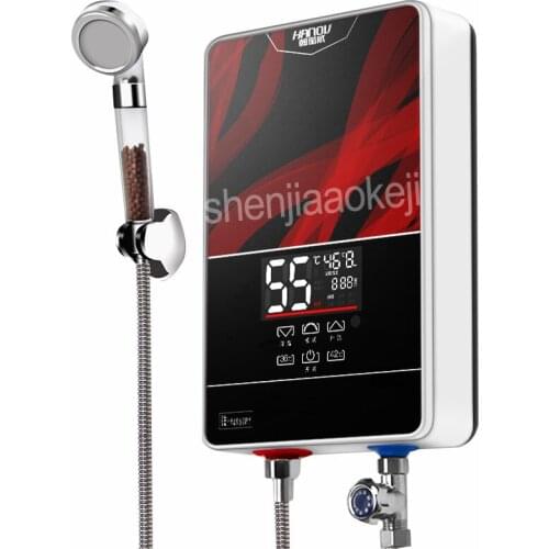 1pc 220v Instant Tankless Electric hot Water Heater Household quick Heating tap Shower Watering heaters for Bathroom Kitchen
