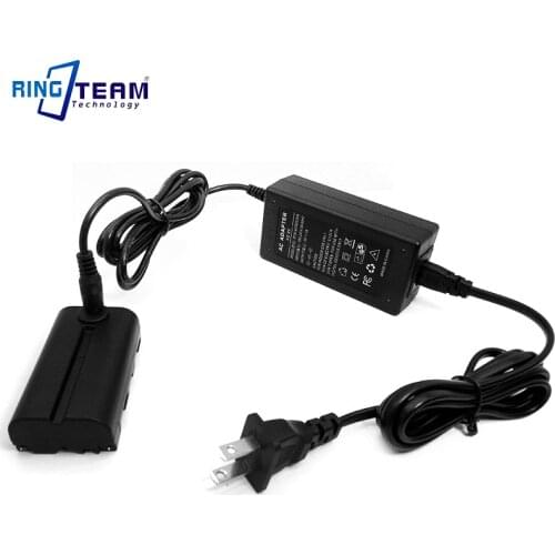 10Sets/Lot 8V 3A AC Power Adapter Kits Replaces NP-F970 NP-F750 NP-F550 for Viltrox Godox Neewer YongNuo NanGuan Photo Lights