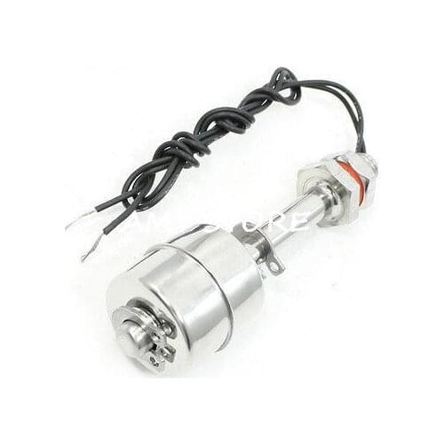 10mm Dia Thread 75mm Water Level Sensor Stainless Steel Floating Switch