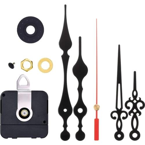 Aluminum Quartz Clock Movement Mechanism DIY Repair Parts Battery Operated