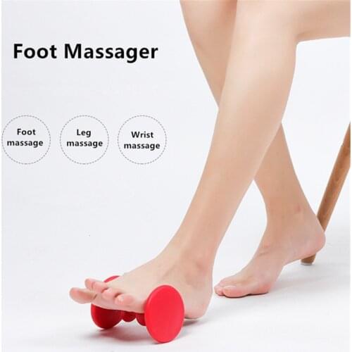 Elastic 360° All-round Foot Massage Roller Sub-health Treatment Relieve Fatigue Stress Foot Leg Acupressure Fitness Massager