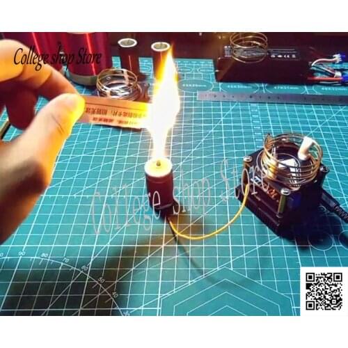 Tesla Electronic Candle Plasma Candle HFSSTC Tesla Coil High Frequency Plasma Technology Teaching Aid