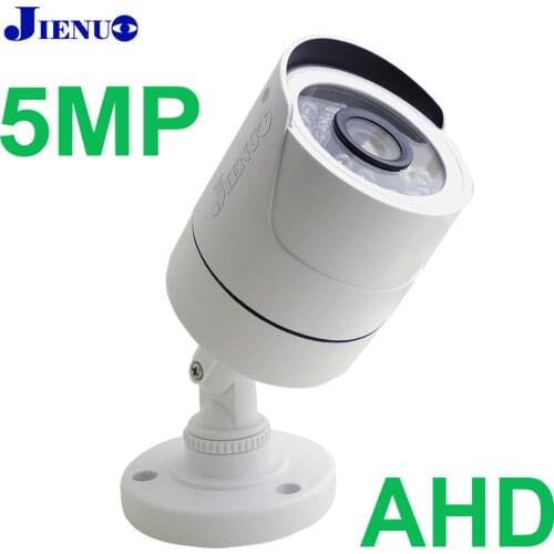JIENUO HD AHD Camera CCTV Security Surveillance 2.8mm Outdoor Waterproof 1080P 5MP CVI TVI Infrared Night Vision 2mp Home Cam
