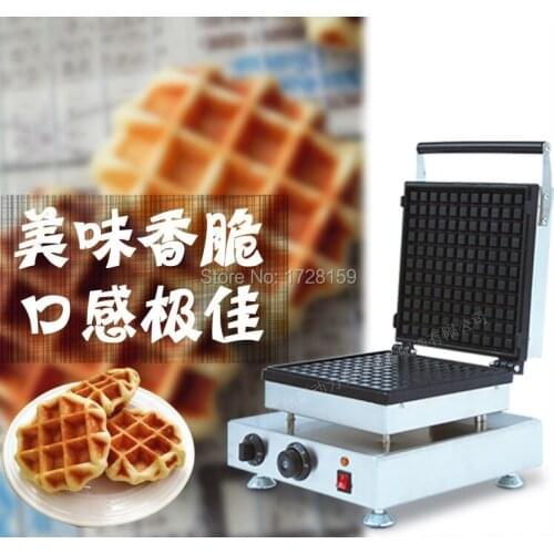 Commercial 110v 220v Electric Non-stick thick Liege Belgian waffle maker machine,Belgium Waffle Maker