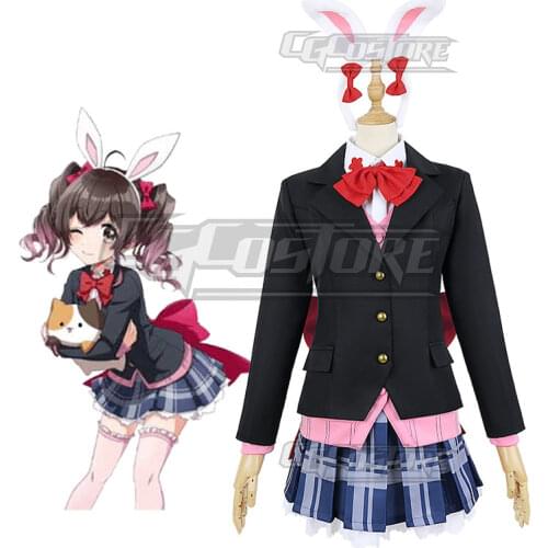 D4DJ Ohnaruto Muni Cosplay Costume Uniform Dresses Christmas Halloween Free shipping CG1124WZP