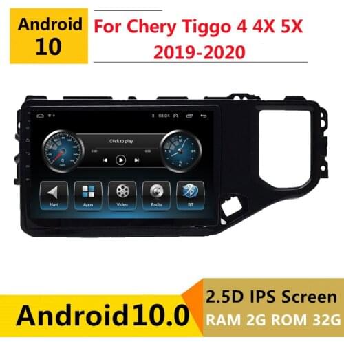 2G RAM Android car stereo for chery Tiggo 5 5X 4 4X 2019 2020 radio navigation GPS Multimedia Player headunit