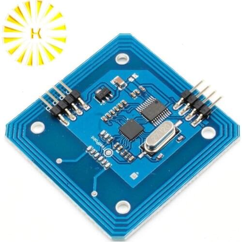 RC522 RFID Reader Module Serial 13.56mhz IC Card Reader MFRC522 RF module Connector