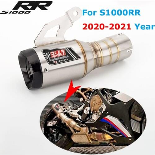 2021 NEW Motorcycle modified S1000RR exhaust pipe muffler FOR S1000 S1000RR 2019-2021 Years exhaust pipe