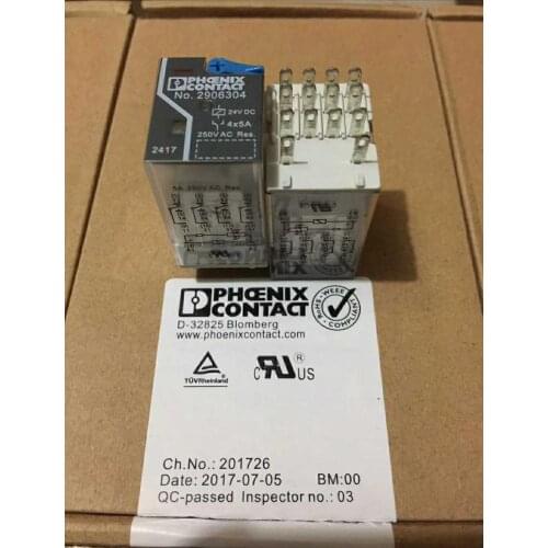 New and original relay 2906304 REL-IR4-BL/L-24DC