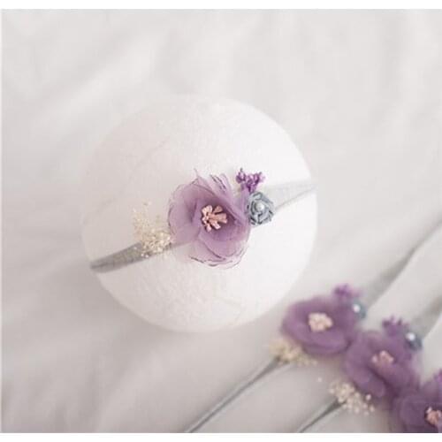 New Baby Headdress Infants Photo Manual Fine Headband Newborn Photography Props Head Decoration Jewelry Photo Hair Band