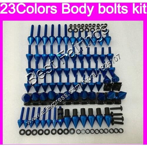 Fairing bolts full screw kit For KAWASAKI Bodys ZZR600 05 06 07 08 ZZR 600 2005 2006 2007 2008 05-08 Complete Body screws Nuts