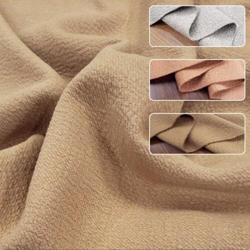 Apparel Coat Wool Fabric Autumn Winter Granular Clothing Private Customized Special Material Fabrics for Sewing Home Textile