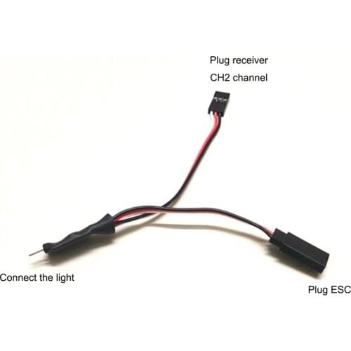 Linkage Switch Control Module for RC Model Car Brake Light Professional Modification Parts