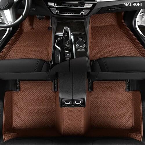 Custom car floor mats for Toyota Corolla Camry Rav4 Auris Prius Yalis Avensis Alphard 4Runner Hilux highlander sequoia foot mats