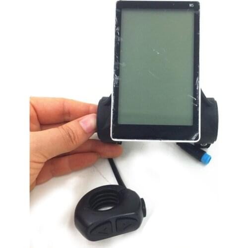 Electric Scooter Speedometer 48V Big Screen M5 LCD Display Instrument