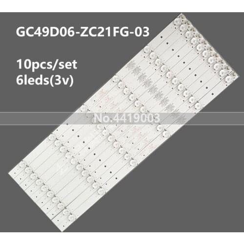 LED Backllight strip for Haier H49E12 GC49D06-ZC21FG-03 303GC490032