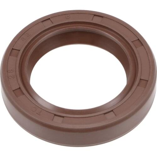Uxcell Oil Seal 28mm Inner Dia 42mm OD 8mm Thick Fluorine Rubber Double Lip Seals